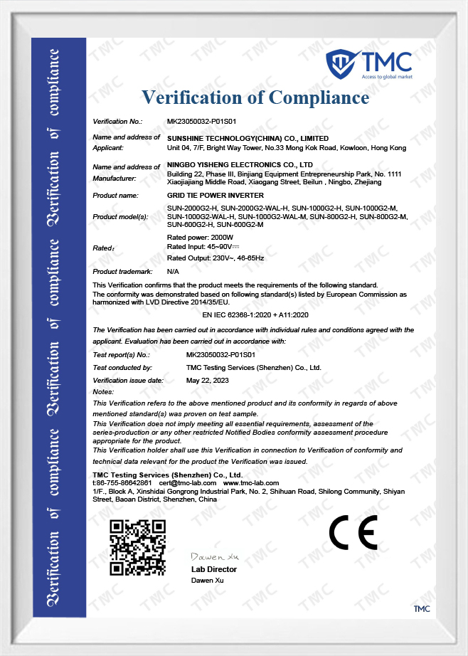 Ningbo Yisheng Electronics Co, Ltd.